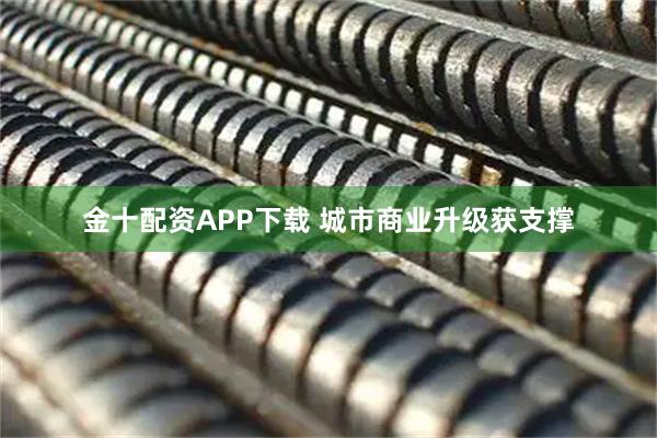 金十配资APP下载 城市商业升级获支撑