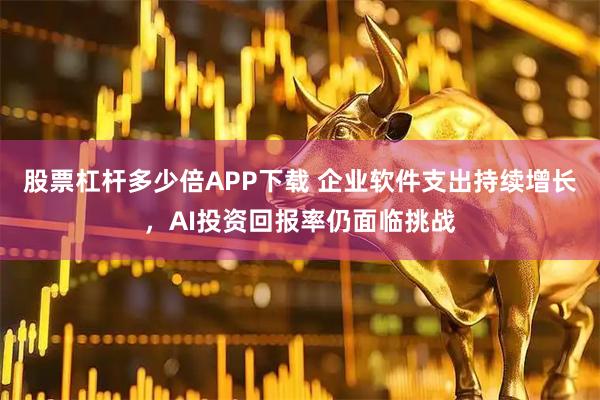 股票杠杆多少倍APP下载 企业软件支出持续增长，AI投资回报率仍面临挑战